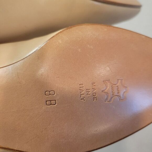 Polly Bergen Minimalist Patent Leather Loafers Size 8B - Picture 6 of 7